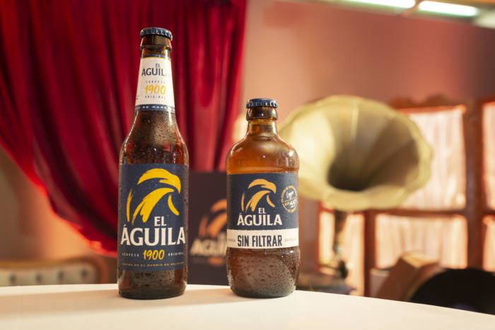 EL ÁGUILA. La vuelta de una gran cerveza … ahora también sin filtrar