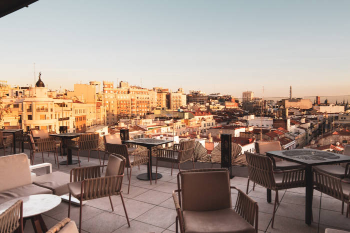 GINKGO SKY BAR. Elegida como la mejor terraza de Madrid