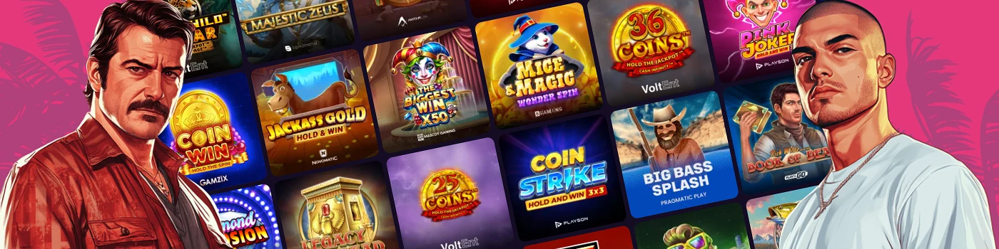 Παιχνίδια GT-Bet Casino