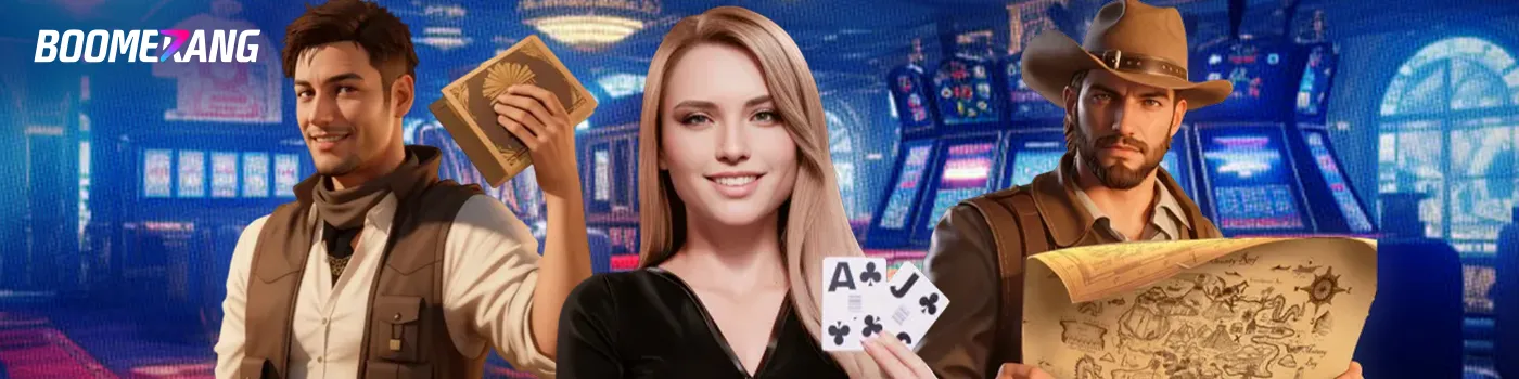 Technische Ansicht der Boomerang Casino Plattform